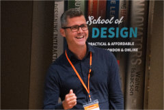 Speaker Tim Allan with the talk on Co-Design Using Games in Healthcare at The UX Conference in September 2018