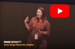 Video recording of Presenting UX Research Findings talk with Paige Bennett from DICE at The UX Conference September 2018
