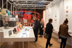 Exhibition at the Design Museum after The UX Conference in September 2018 prizes