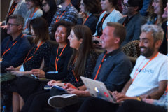 Attendees at The UX Conference in September 2018
